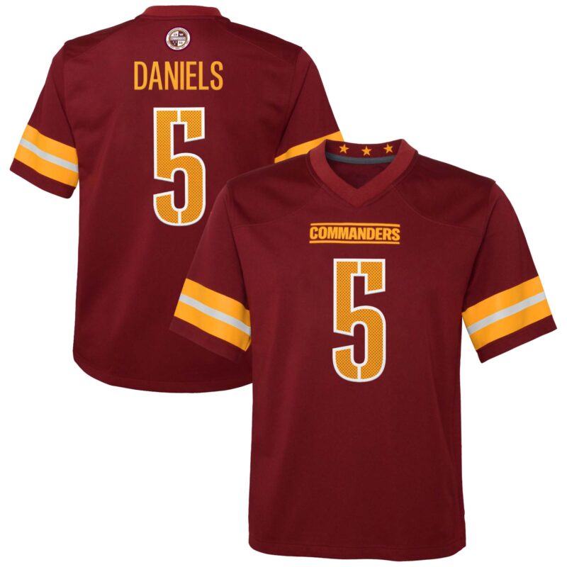 Youth Commanders Daniels Game Jersey